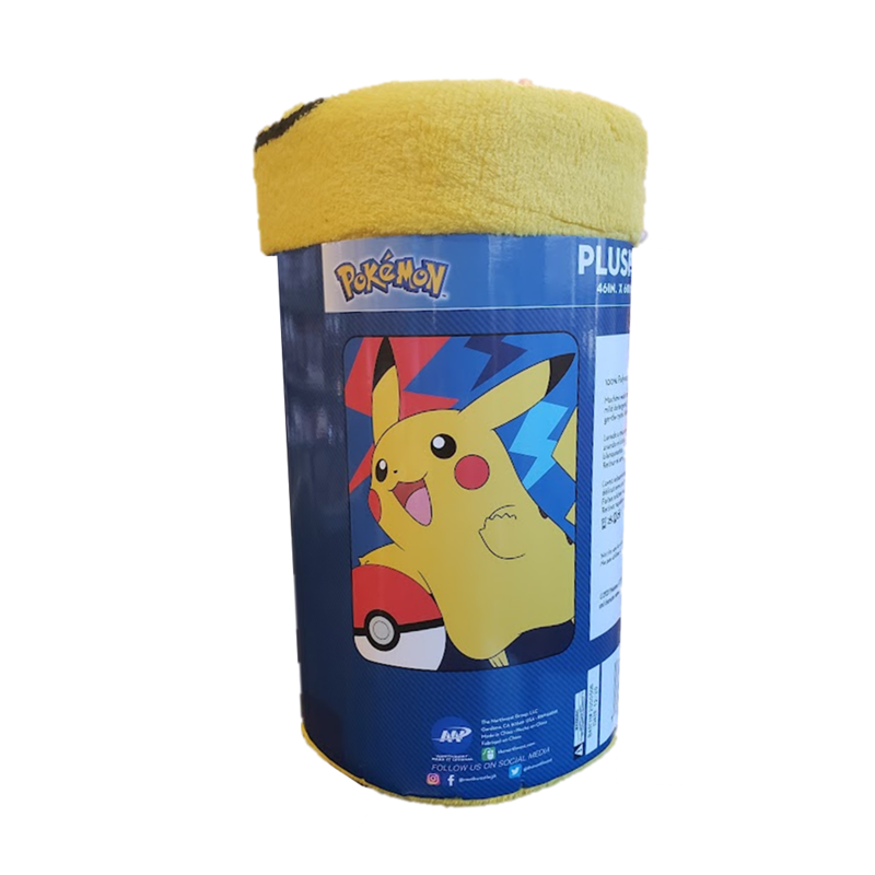 Pokemon Quick Capture Micro Raschel Throw Blanket 46x60 Inches