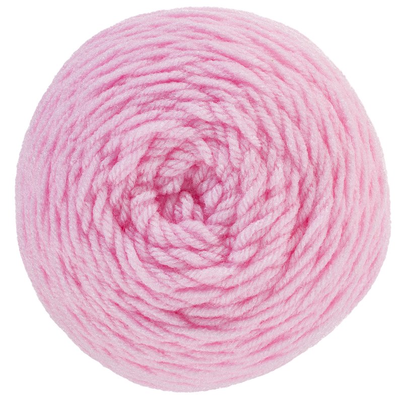Red Heart Super Saver Jumbo Acrylic Yarn - Petal Pink, 744 Yards, Single Variation