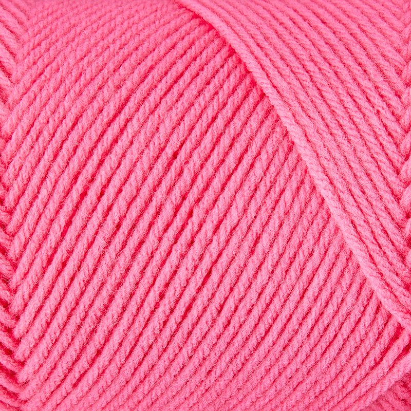 Medium Acrylic Yarn for Knitting & Crochet - Pink Coat, 7 oz