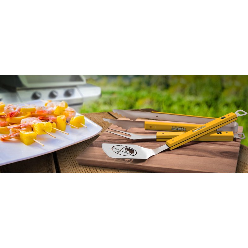 Buffalo Sabres BBQ Tool Set - 3pc Grill Accessories