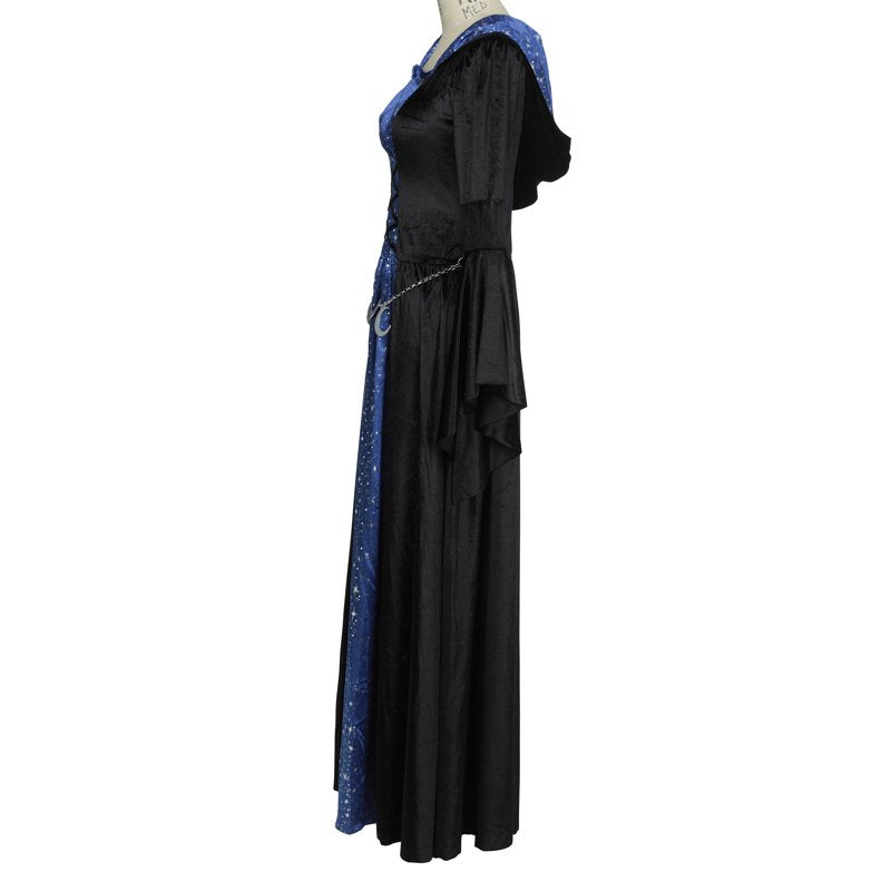 Adult Midnight Sorceress Halloween Costume - Women's Size L - Celestial Style