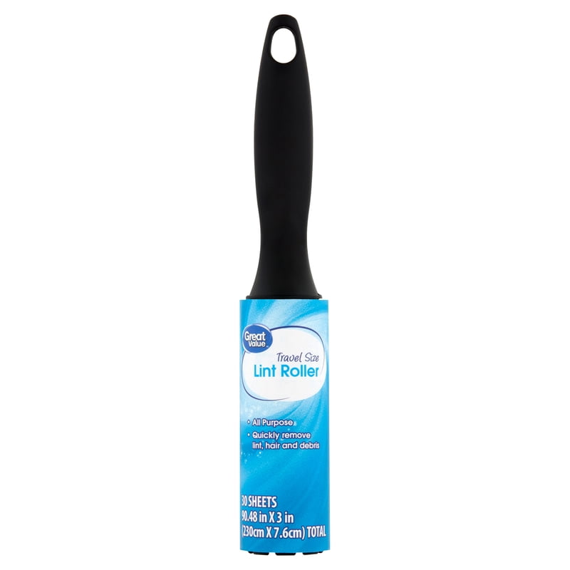 Lint Roller - 30 Sheets, Travel Size, 6 Pack