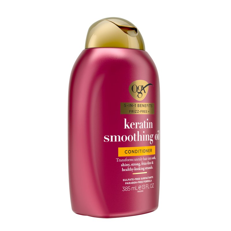 Frizz-Free Keratin Smoothing Oil Conditioner - Single Pack