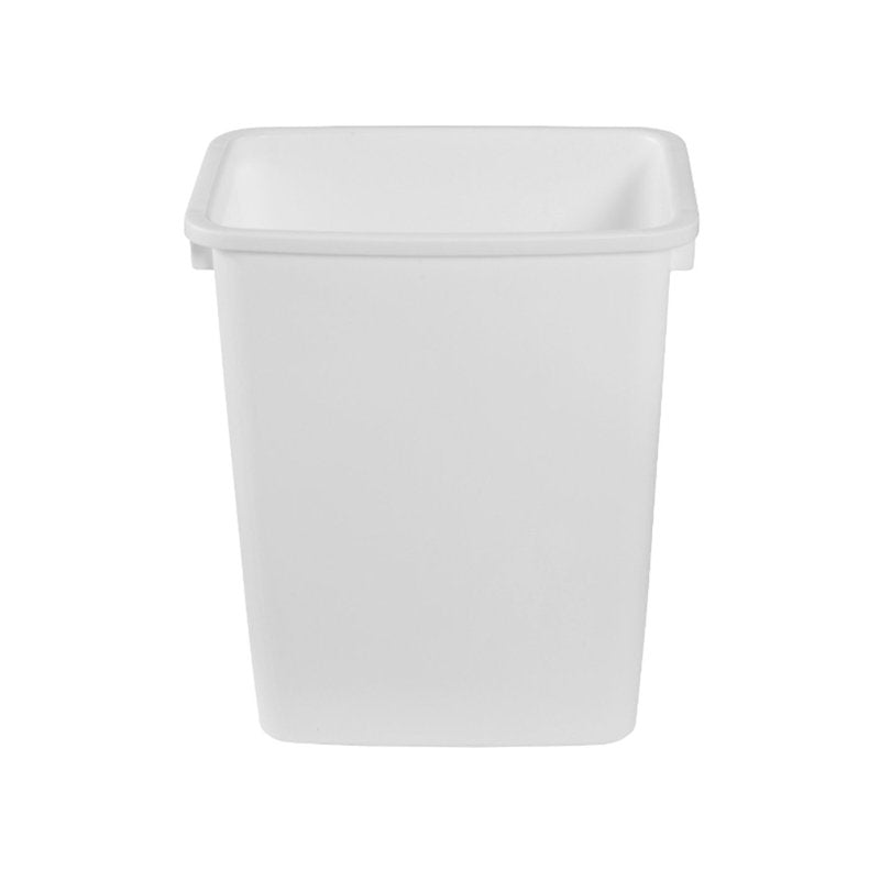 5.25 Gallon Plastic Bathroom Trash Can - Open Top Wastebasket