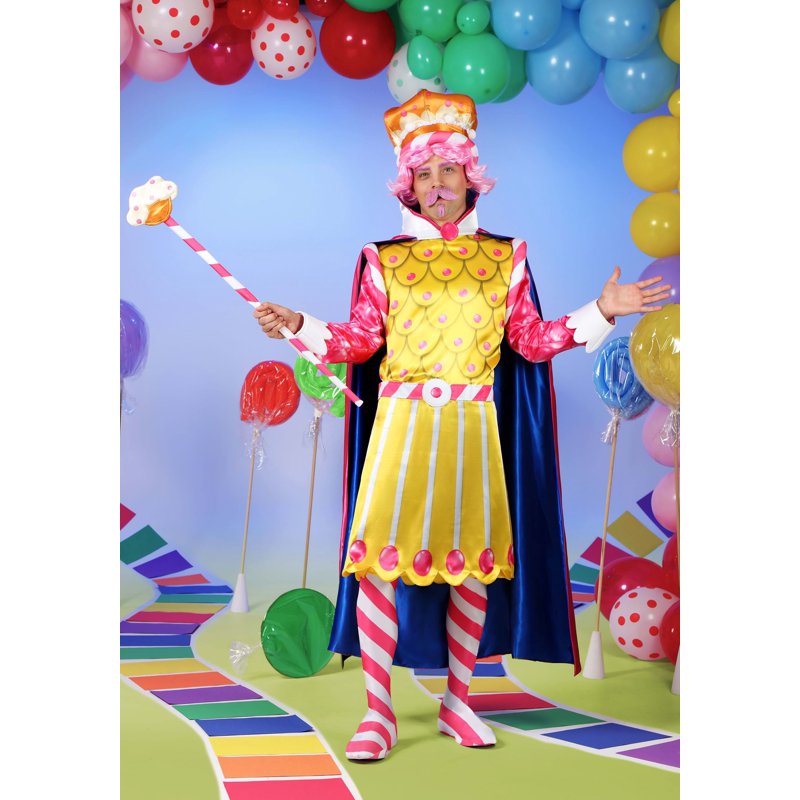 Men's King Kandy Candy Land Costume XL - Fun Costumes