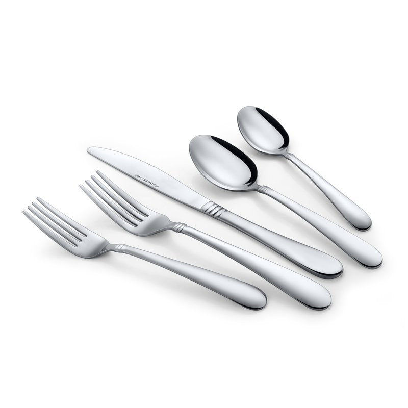 20-Piece Stainless Steel Flatware Set - Camfield Service for 4