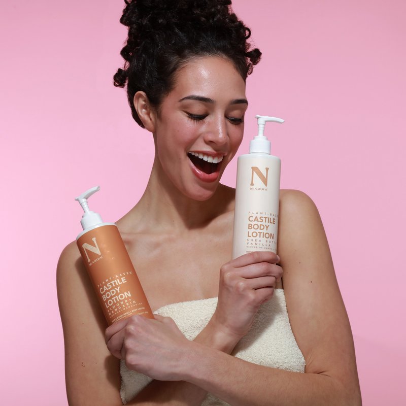 Shea Butter & Vanilla Castile Body Lotion - Natural Moisturizing Formula