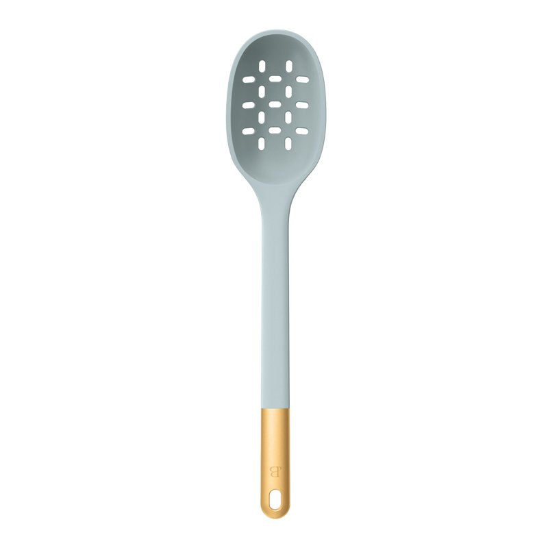 6-Piece Silicone Kitchen Tool Set with Ceramic Crock - Hydrangea Floral
