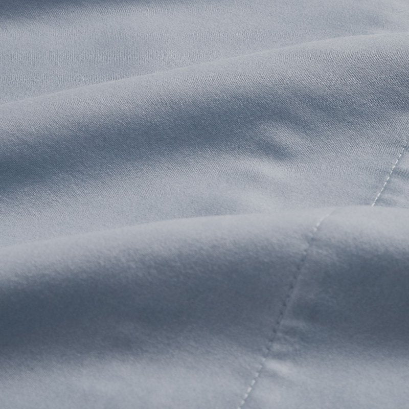 King Size 100% Cotton Dreamy Soft Pillowcases - Blue, 220 Thread Count