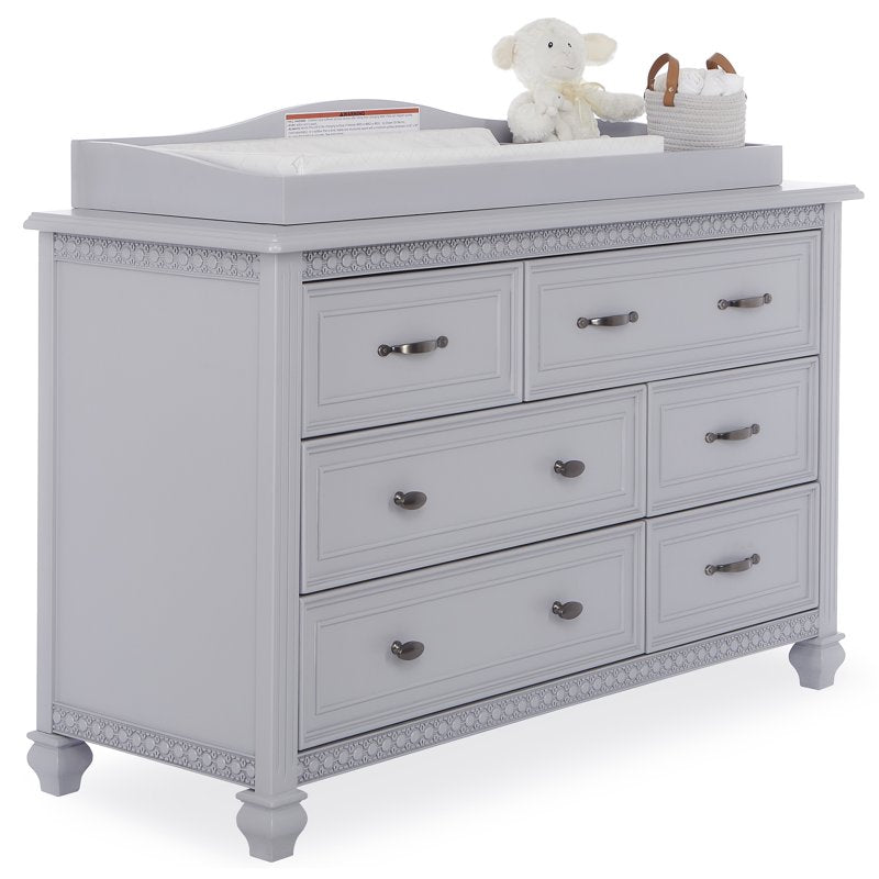Changing Tray for Double Dressers - Silver Shimmer