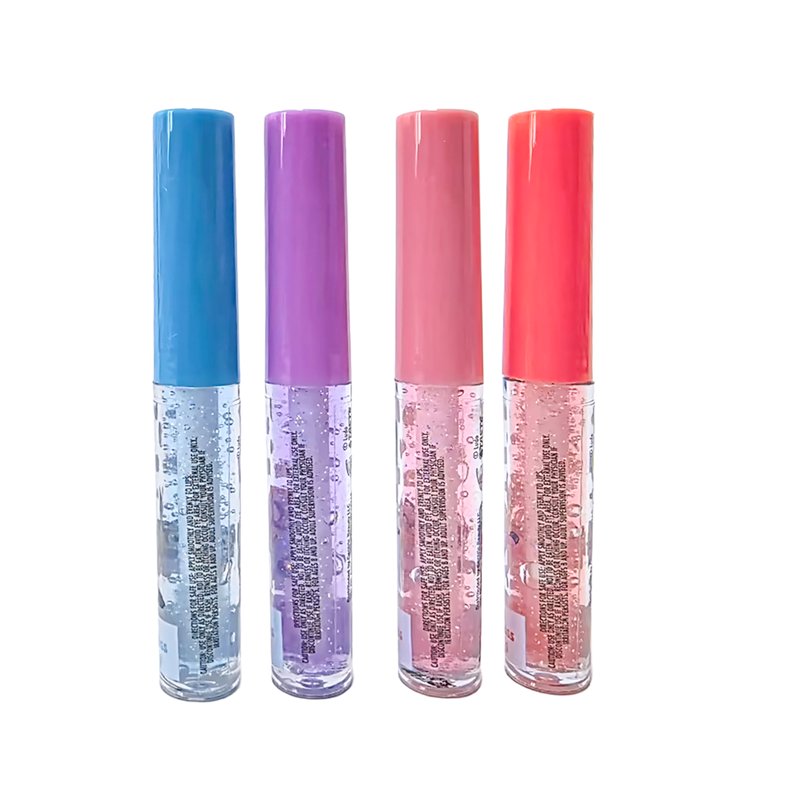 Bluey Lip Gloss Set - 4 Vibrant Shades in Fun Packaging
