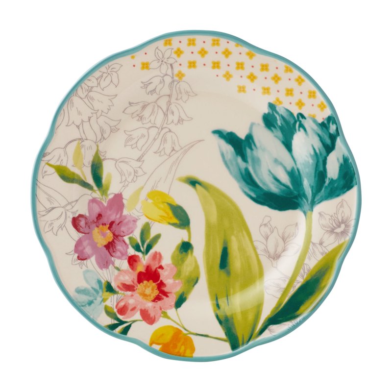 12-Piece Dinnerware Set - Blooming Bouquet - 2 Pack