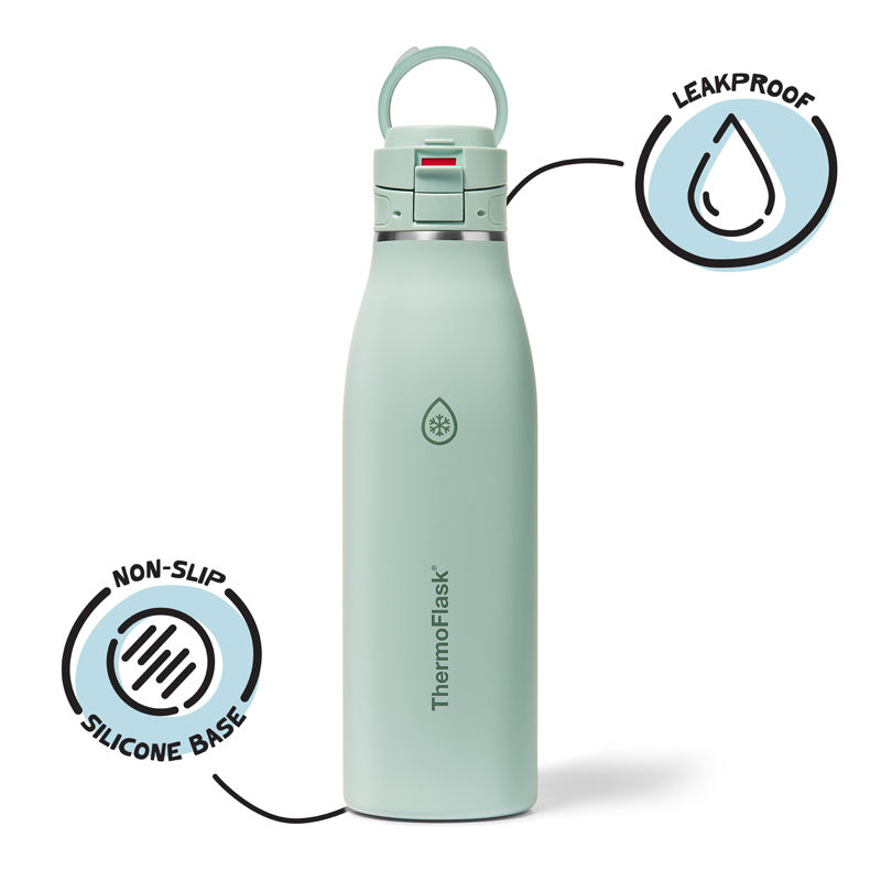 Insulated Travel Coffee Mug - 25 oz, Sage Green, BPA-Free