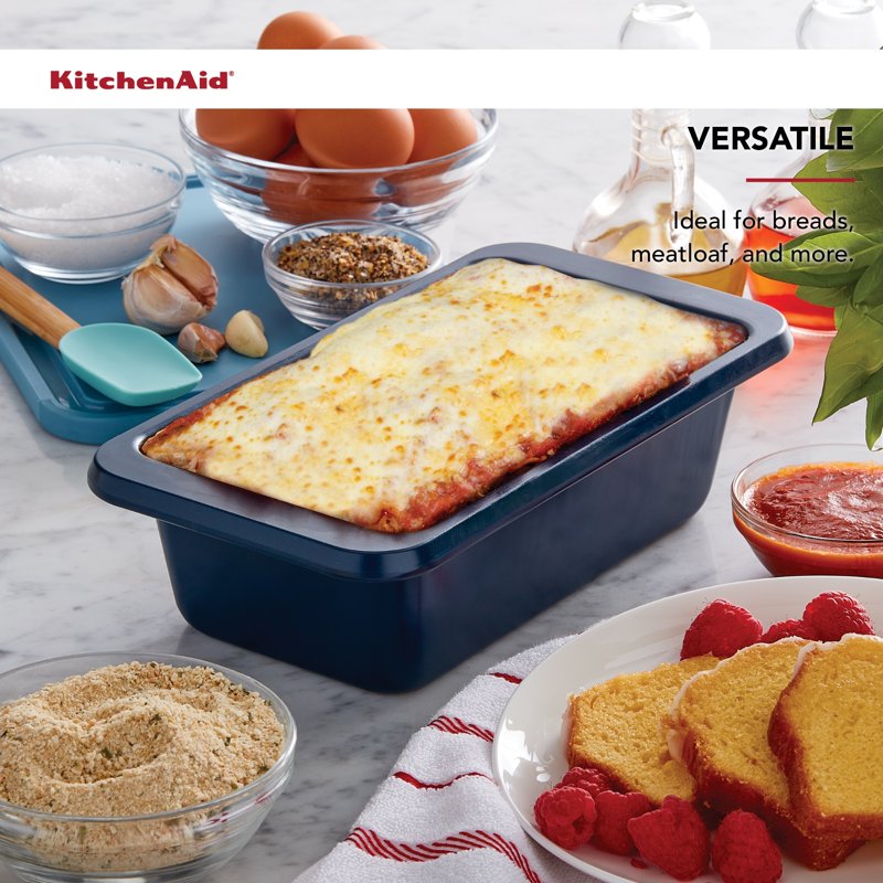 Nonstick 9x5-Inch Bread Loaf Pan - Ink Blue