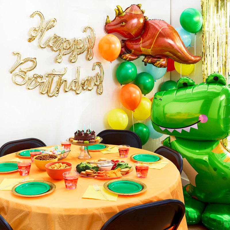 84-Inch Orange Round Plastic Table Cover - 6 Pack