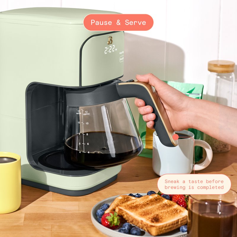 12-Cup Programmable Coffee Maker - Sage Green