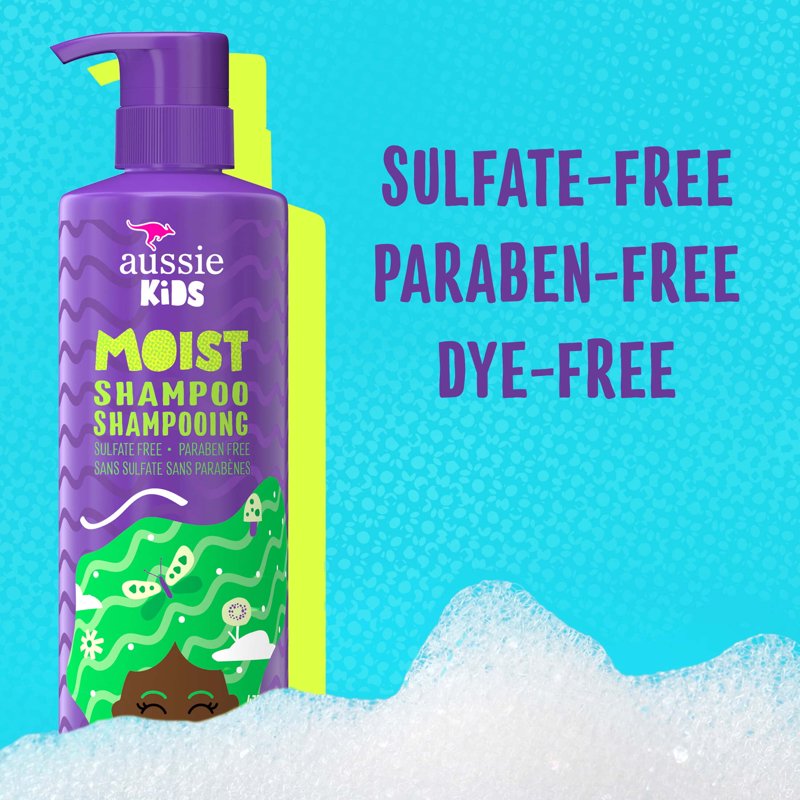 Moisturizing Kids Shampoo - Sulfate Free, Paraben Free
