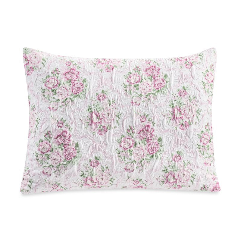 Paris Hilton Coquette 3-Piece Floral Pink Comforter Set - Full/Queen, Pink