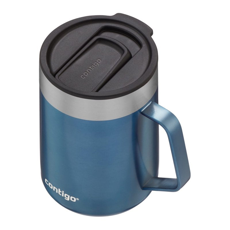 14 oz. Stainless Steel Mug - Vacuum Insulated - Blue Corn