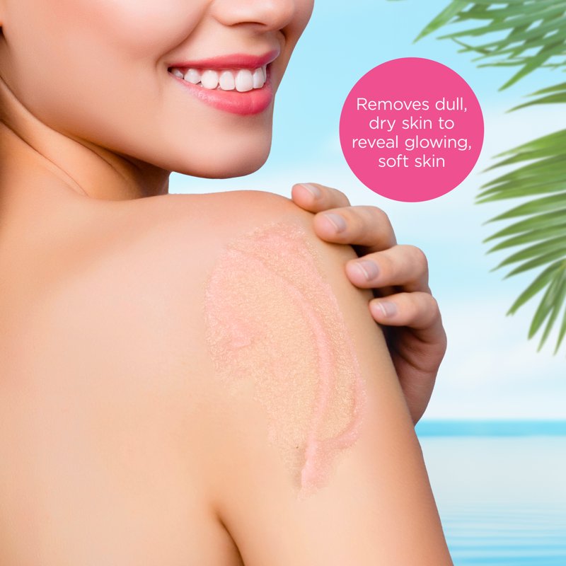 Coconut Hibiscus Exfoliating Sugar Scrub with Shea Butter, 10.5 oz