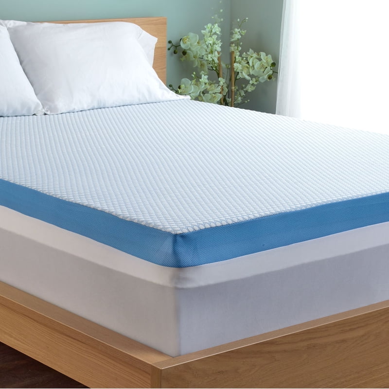 TruCool Twin XL Mattress Topper with Serene Foam & Supportive Air Tech
