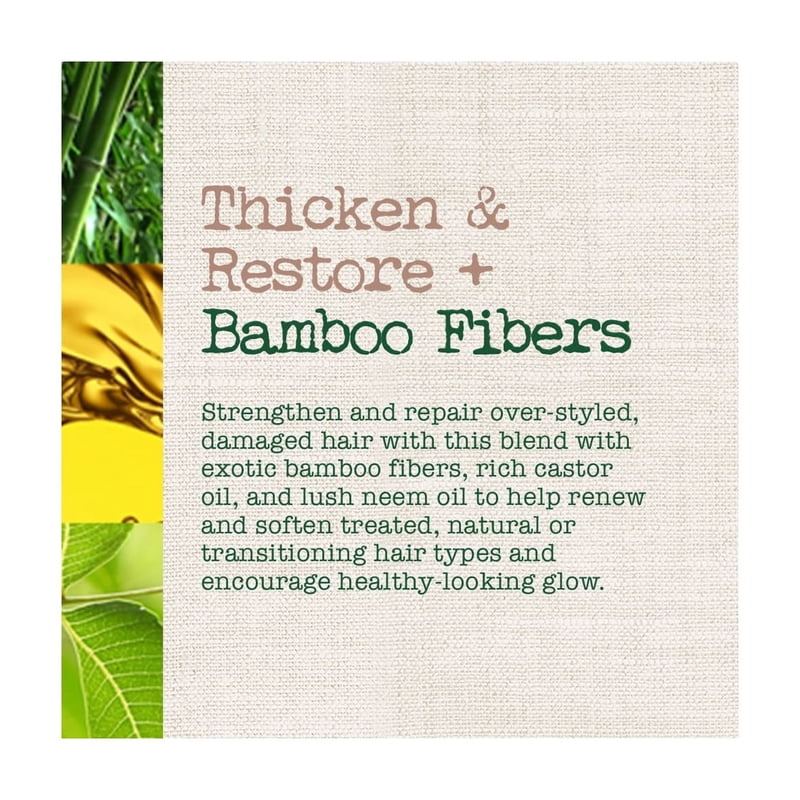 Thicken & Restore Bamboo Fibers Conditioner - 2 Pack