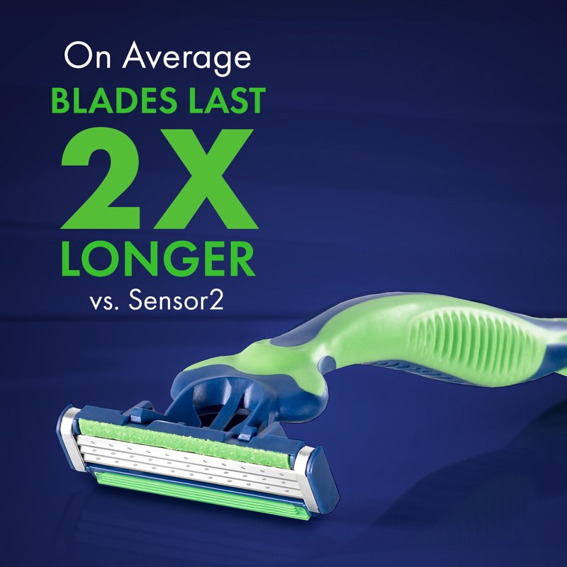 Men's Disposable Shaving Razors - 4 Pack Sensor3 Sensitive