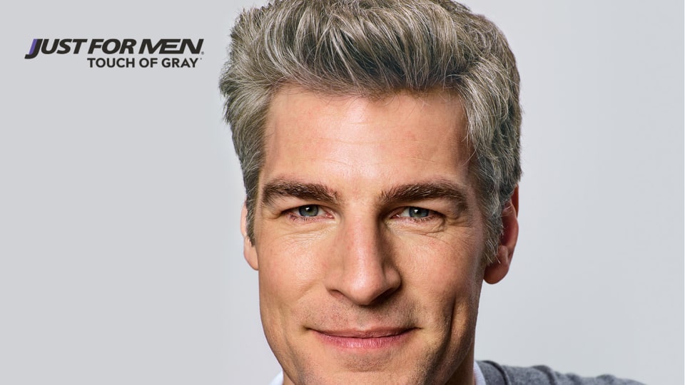 Men's Gray Hair Blending Color - Ammonia-Free Comb-In Formula (Pack of 3)