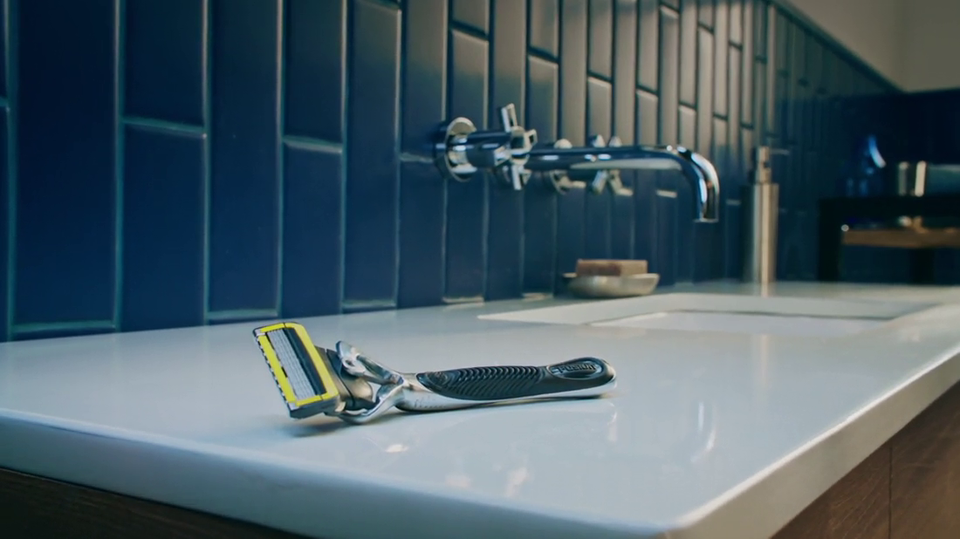 Pro Glide Shield Men's Razor Blade Refills with 5 Antifriction Blades