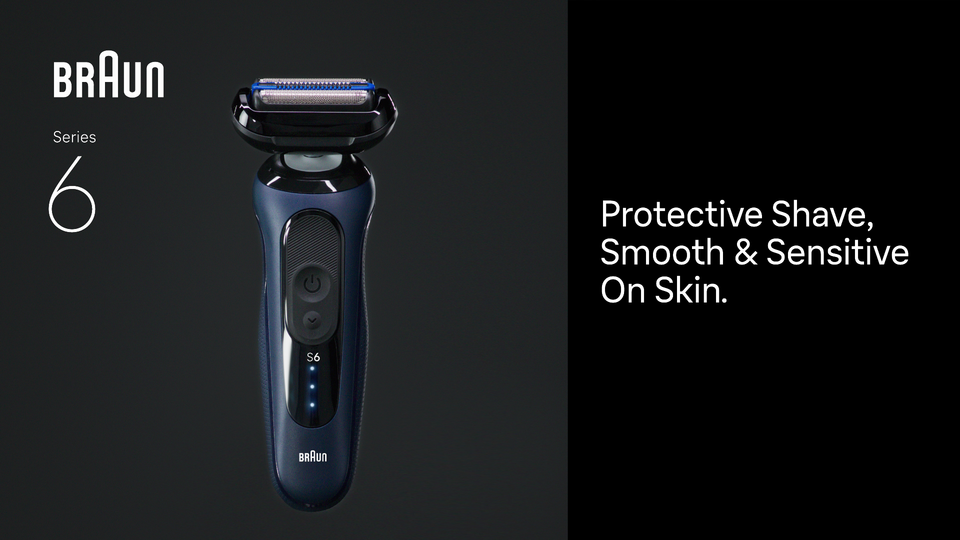 Braun Series 6 Electric Razor for Men with Precision Trimmer