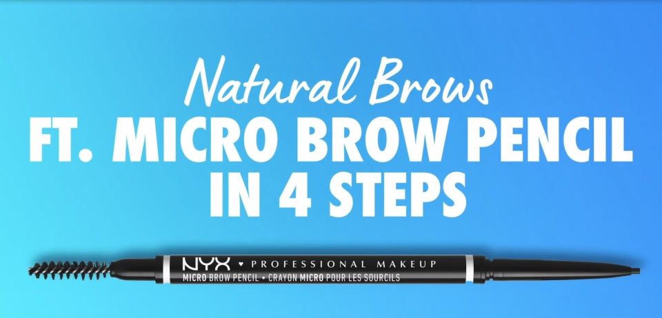 Micro Precise Vegan Eyebrow Pencil with Spoolie - Smudge-Resistant