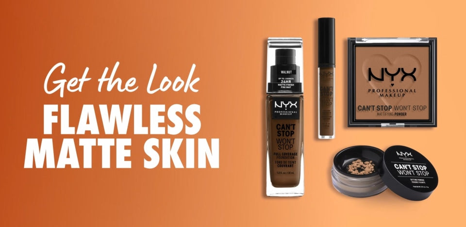 Mattifying Pressed Powder - Long Lasting Oil-Absorbing Face Makeup