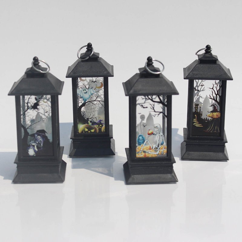 Inerposs Halloween Lantern C LED Hanging Candle Light for Indoor & Outdoor Decor