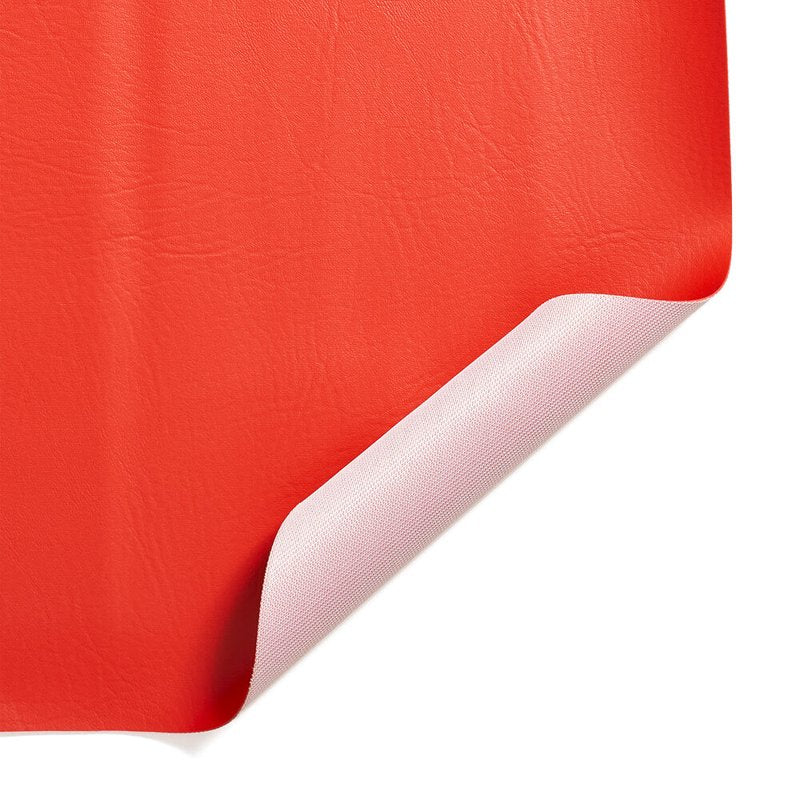 Vinyl Faux Leather Fabric by the Yard - Red, 54-Inch Wide Craft Material