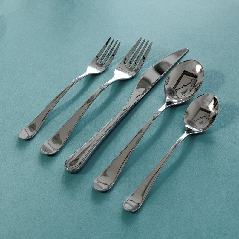 Windermere 45-Piece Flatware Set - Premium 18/10 Stainless Steel