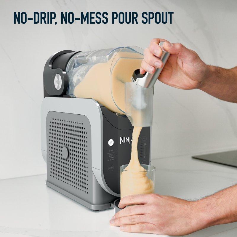Ninja SLUSHi Frozen Drink Maker - 72 Oz, RapidChill Technology, Gray