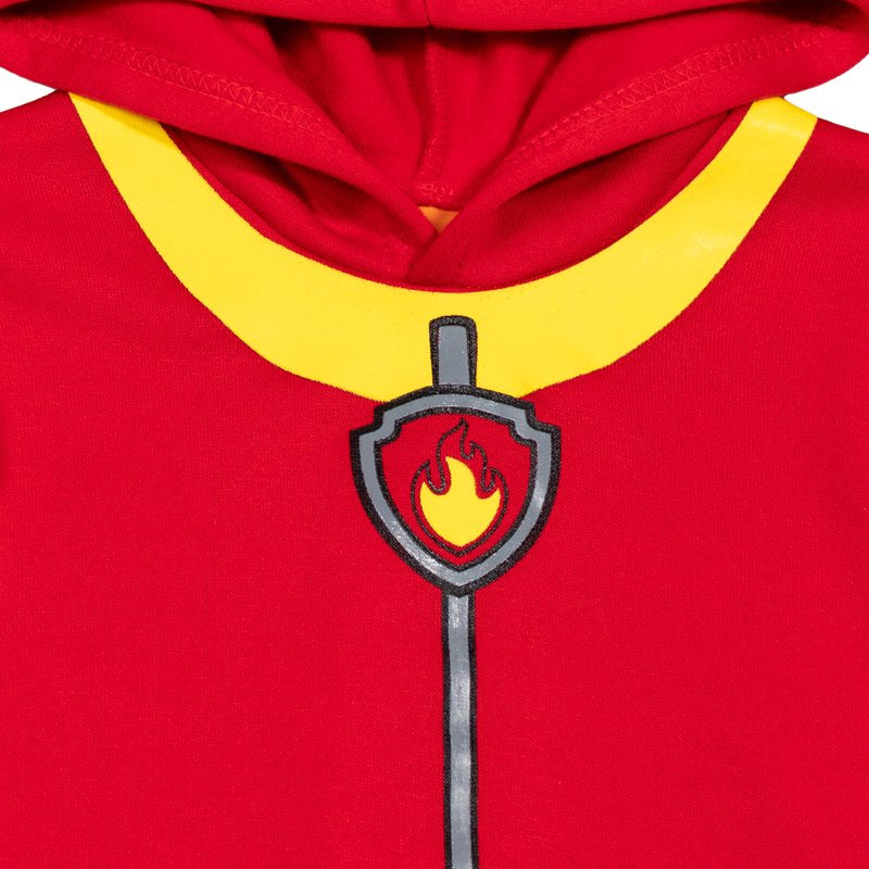 Toddler Paw Patrol Marshall Fleece Cosplay Pullover Hoodie - 7-8
