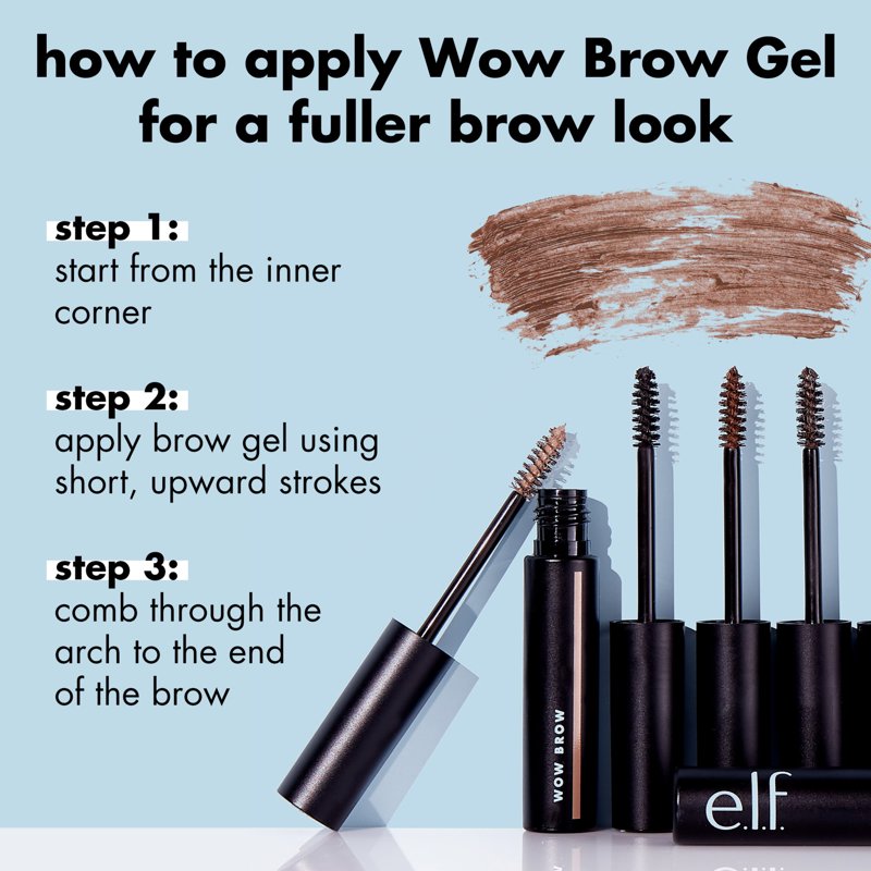 Fiber-Infused Volumizing Brow Gel - Buildable Wax Formula