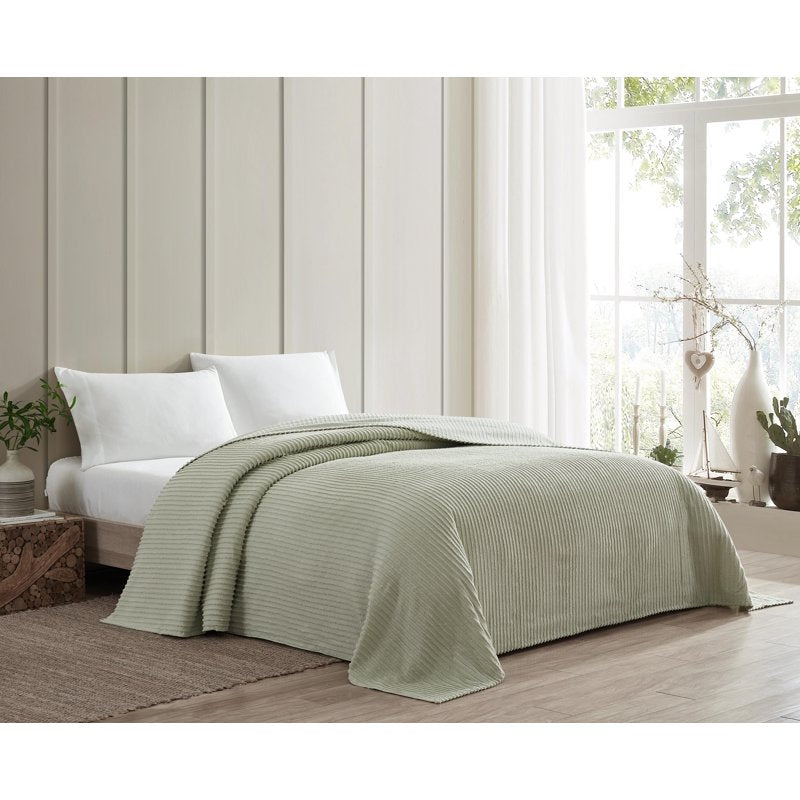 King Sage Chenille Bedspread - Beatrice Home Fashions Channel Design