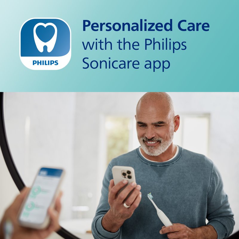 Smart Electric Toothbrush with App, Pressure Sensor & 5 Brushing Modes
