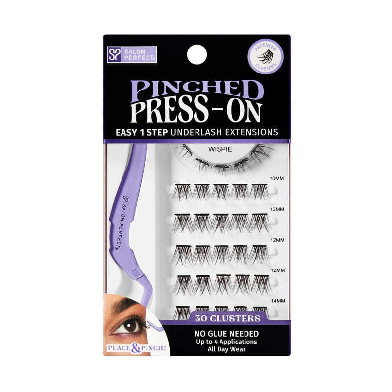 Pre-Glued Underlash Extensions Kit - Wispie Faux Mink Lash Clusters
