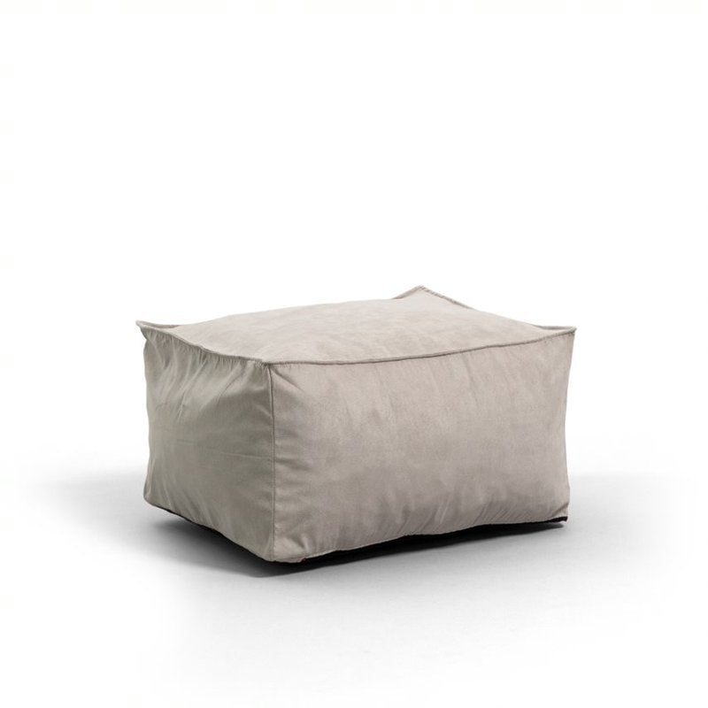 Imperial Lounger Ottoman - Cement Suede, 2ft