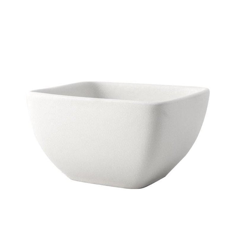 Cream Square Stoneware Cereal Bowl Set - 2 Pack