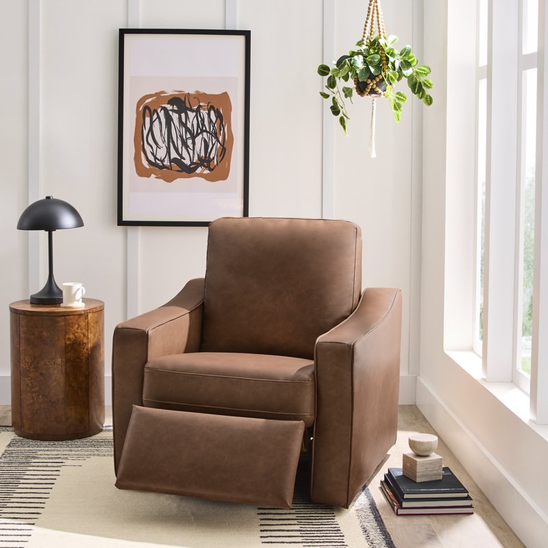 Power Recliner Chair with Push-Button Control - Multiple Colors