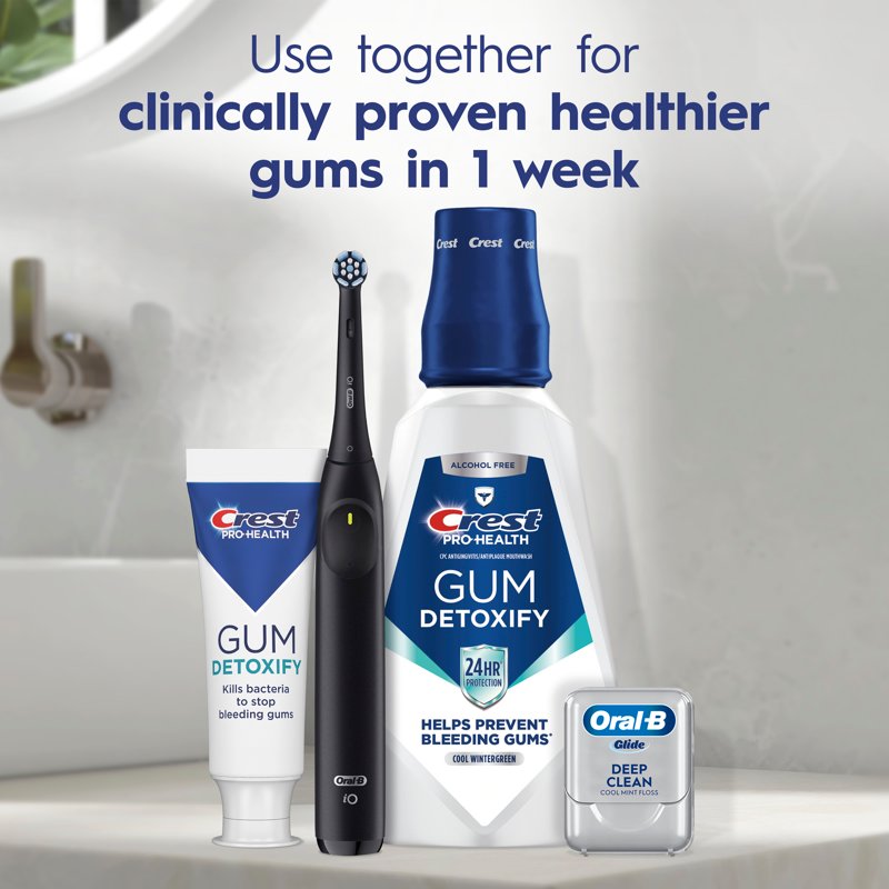 Gum Detoxify Deep Clean Fluoride Toothpaste - Mint Flavor