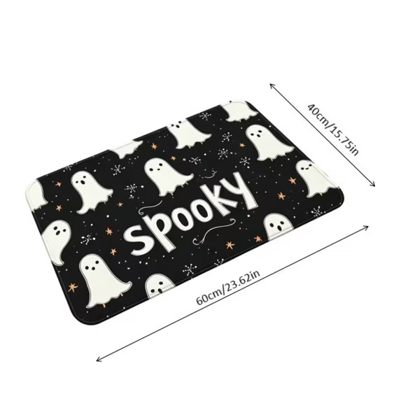 Halloween Doormat Welcome Entrance Rug 23.6x15.7in Halloween Themed Floor Mat - Variation 08_Halloween Doormat_15.7x23.6in