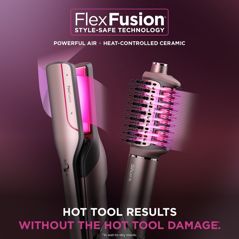 Shark FlexFusion Air & Ceramic Hair Styling System - Cosmic Blush
