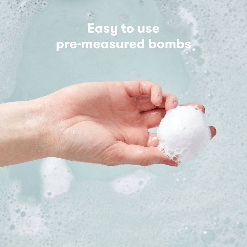 Natural Vapor Bath Bombs with Eucalyptus & Lavender - 10 Count