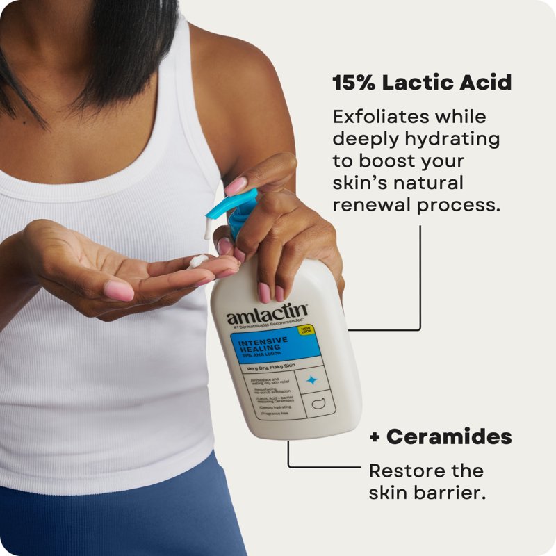 Intensive Healing Body Lotion with 15% Lactic Acid for Dry Skin