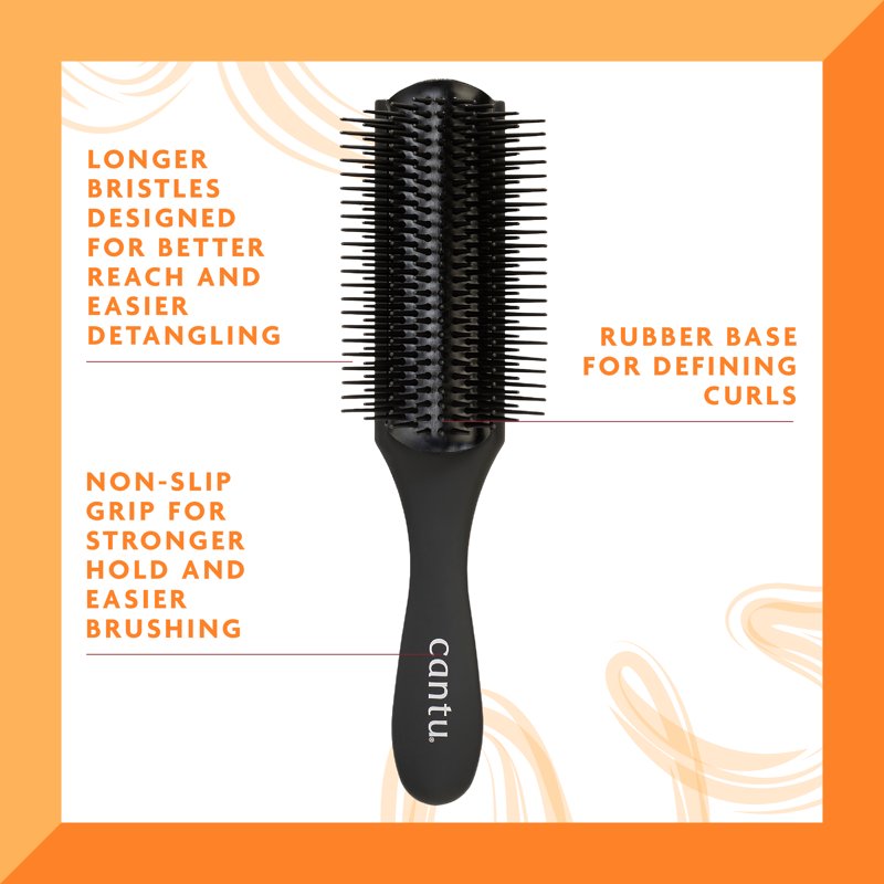 Detangle Wash Day Hair Brush for Thick & Curly Hair - 11 in
